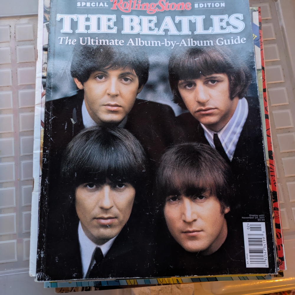 Rolling Stones Special Edition Magazine - Black and White Cover